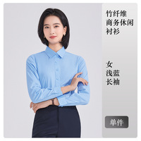 Haute qualité bureau dame chemise formelle femmes travail chemises grande taille chemise longue robe pour les femmes