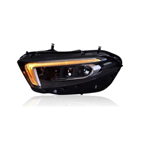 Conjunto de Faros Delanteros LED Completos para <span class=keywords><strong>Mercedes</strong></span> Clase A W177 <span class=keywords><strong>A180</strong></span> A200 2019-2025, Actualización con Luz Diurna LED - Product Image 1
