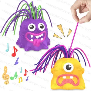 internet popular funny Fidget toy pulling and screaming monsters funny party game props Anti Anxiety Toys for kids and adults