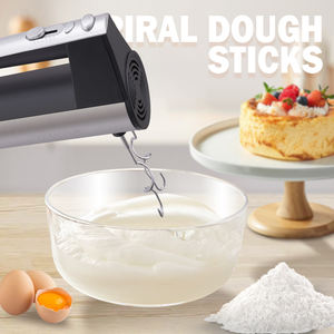 JAMAKY Offre Spéciale <span class=keywords><strong>Fouet</strong></span> Mélangeur Alimentaire Électrique 5 Vitesses Batteur à Oeufs Mélangeur à Main 220V Cuisine Farine Pain Pâte Mélangeur à Main Électrique - Product Image 6