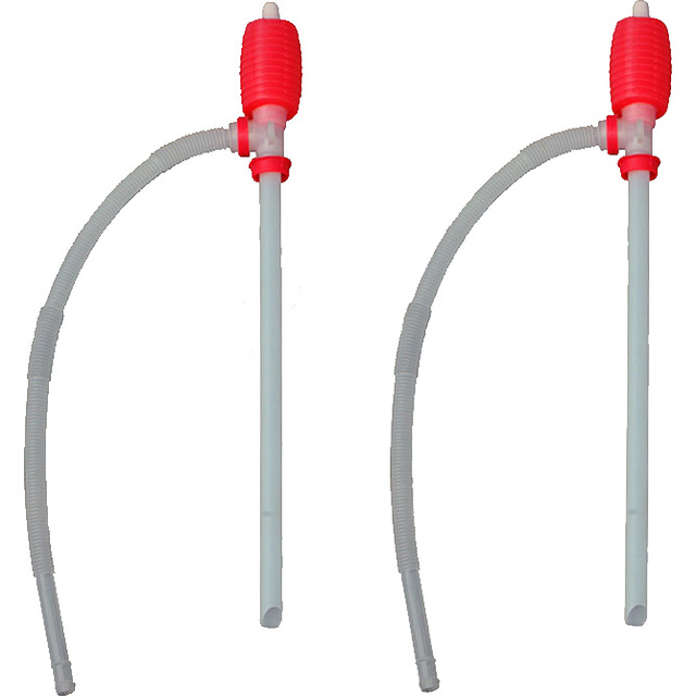 Ball Bellows Suction Liquids Oil Siphon Hand Pump 20 & 25 Litre Jerry Can Fuel Transfer Pump
