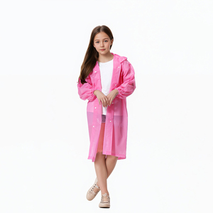 Impermeável EVA Raincoat <span class=keywords><strong>for</strong></span> <span class=keywords><strong>Kids</strong></span> Vem em uma variedade de tamanhos para ajuste confortável