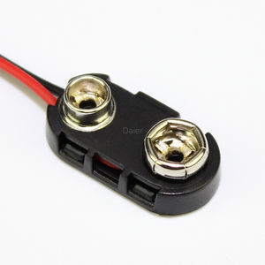 하드 쉘 9V 배터리 커넥터 9볼트 배터리 홀더 9V 배터리 스냅 와이어 포함 - Product Image 3