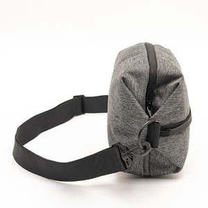 Grey Minimalist Casual Waist <b>Bag</b> Large Capacity Shoulder <b>Bag</b> Lightweight Travel Chest <b>Bag</b> - Product Image 2