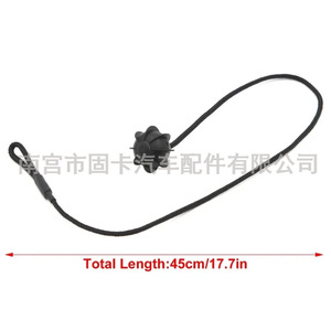 Cordon de suspension pour cloison de coffre Volkswagen Audi 1K6863447A en nylon TPE, organisateur de voiture - Product Image 3