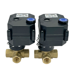 Vanne à boisseau sphérique motorisée électrique Flomarvel Fh-rs Factory 1/4, 3/4, 1 pouce, 12V, 24V, protocole Modbus RTU RS485 pour le contrôle à distance de l'eau - Product Image 2