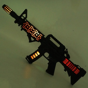 Fucile Giocattolo Elettrico in Plastica M416 con Luci e Suoni, Pistola Giocattolo Elettrica con Otto Suoni - Product Image 2