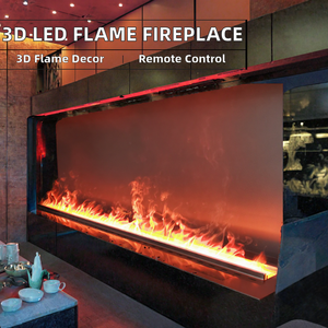 <span class=keywords><strong>Chimenea</strong></span> Eléctrica 3D con Efecto de Vapor de Agua, <span class=keywords><strong>Chimenea</strong></span> Eléctrica Moderna para Decoración de Sala de Estar, Muebles para el Hogar, Decoración Navideña - Product Image 2