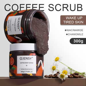 Exfoliante Corporal Natural y Orgánico de Marca Privada OEM, con Limón, Manteca de Karité, Blanqueador, Sal, Café, Iluminador, Venta al Por Mayor - Product Image 1