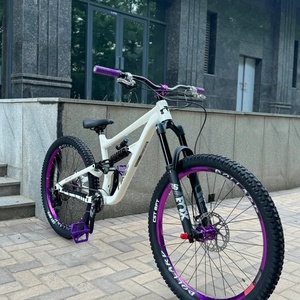 Vélo de montagne à suspension intégrale en aluminium de 27,5 à 29 pouces, pour compétition professionnelle, pour adultes - Product Image 1