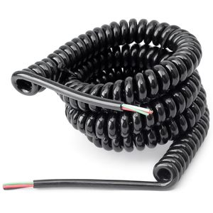 Cable Espiral de 3 Núcleos, 0.2, 0.3, 0.5 mm², Aislamiento de PVC, Conductor de Cobre, Cable de Extensión para Uso Industrial - Product Image 1