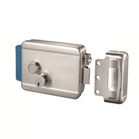 Cerradura Eléctrica de Doble Cilindro de Acero Inoxidable Vians de 12V
