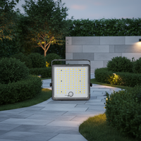 Projecteur LED de jardin 30W IP65 étanche, projecteur de sécurité extérieur pour cour, pelouse, patio