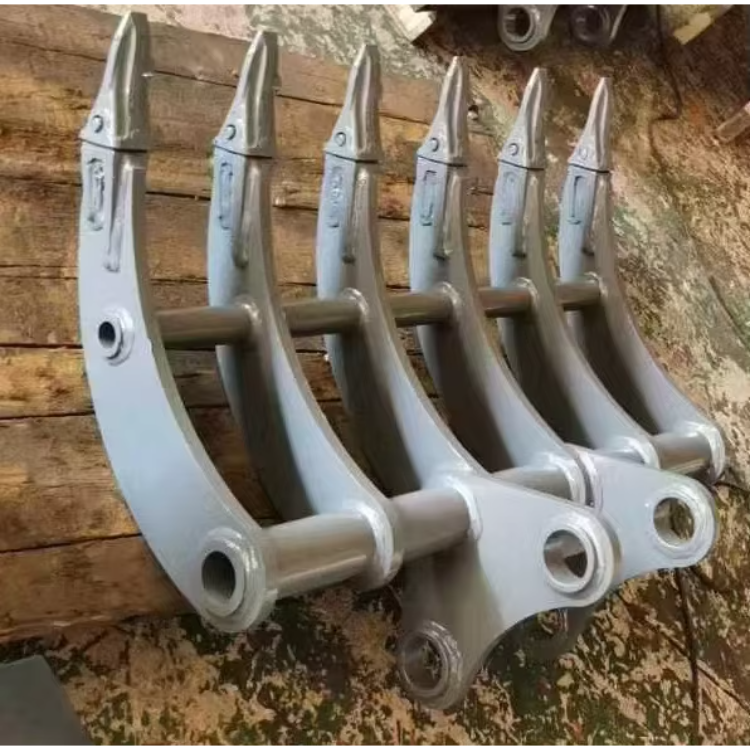 Trackhoe Root Rack Brand New Condition Effective Excavator Root Rake For Construction And ...