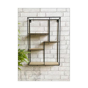 Venta al por mayor Estantes flotantes baratos Estantes de almacenamiento de libros de madera Exhibición - Product Image 5