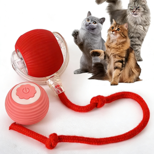 Palla Giocattolo Intelligente per Cani, Elettronica Interattiva e Rimbalzante, per Cuccioli e Gatti, Blu 6cm - Product Image 1