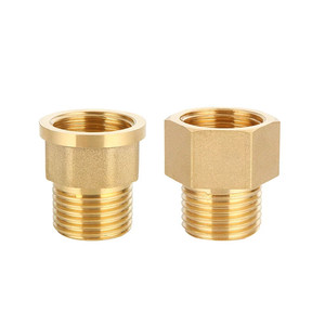 Raccordo per tubo filettato in <span class=keywords><strong>ottone</strong></span> con boccola esagonale riducente in <span class=keywords><strong>ottone</strong></span> <span class=keywords><strong>3</strong></span>/4 "NPT maschio X 1/4" NPT femmina connettore raccordi in <span class=keywords><strong>ottone</strong></span> - Product Image 2