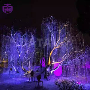 Elegante Lámpara Decorativa de Fibra Óptica para Parques, Plazas, Jardines, Festivales, Eventos, Iluminación de Paisajes Exteriores, IP65 - Product Image 4