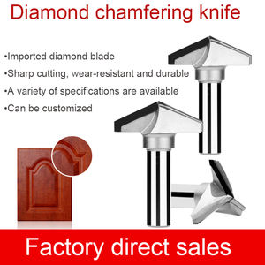 LIVTER kustom kualitas tinggi pemotong penggilingan 1/2 "Shank berlian Cnc alat ukir Pcd Router bit untuk pertukangan - Product Image 3