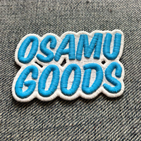 Écusson brodé personnalisé, fabrication OEM, badge en tissu sur mesure avec fixation thermocollante, à coudre ou auto-agrippante pour sweats à capuche, sacs et vêtements