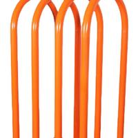 Cage de protection de gonflage de sécurité de pneu automatique de haute qualité de 5 barres
