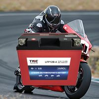 Batería de Iones de Litio LiFePO4 LFP12B-4 12V 9Ah 540CCA para Motocicleta, Scooter, ATV, UTV, Moto de Nieve, Reemplazo para YTX12-BS