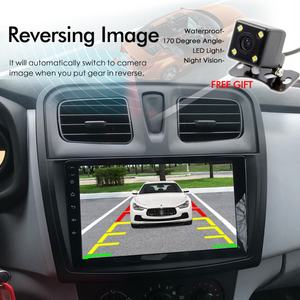 Radio para Auto con CarPlay Inalámbrico, Android 13, Control por Voz con IA, 128GB, Navegación GPS para Renault Logan Sandero 2012-2019, Reproductor Multimedia de Video - Product Image 2