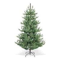 Sapin de Noël pliable simple avec rangement facile pour les petites familles, idéal pour les fêtes annuelles et la réutilisation.