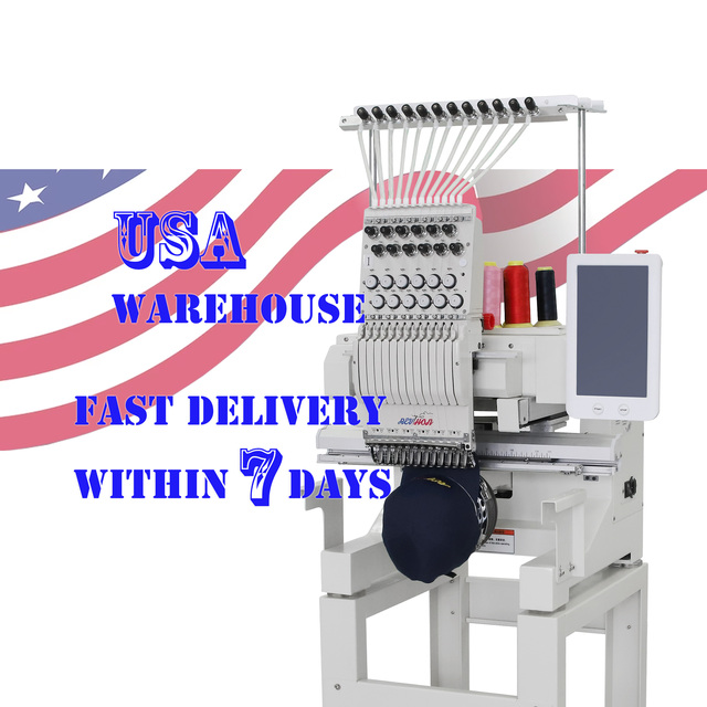 Computer Single Head Industrial Computerized Cap Embroidery Machine Price