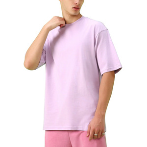 เสื้อยืดแนวสตรีทโอเวอร์ไซส์สำหรับผู้ชายเสื้อฮิปฮอปผ้าฝ้าย100% พื้นฐานเสื้อฮิปฮอปไหล่ตก - Product Image 2