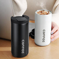 Tasses à café à double paroi en acier inoxydable de 12oz 350ml tasse à café isolée tasse à café sous vide tasse à eau