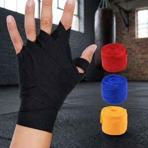 Bandages de boxe unisexes en coton imprimé personnalisé, flexibles, pour la protection des mains lors de l'entraînement et des combats de Muay Thai - Product Image 3