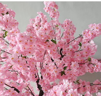 Décoration de scène artificielle de confiance d'arbre de fleur de cerisier d'intérieur de haute qualité pour le mariage de remise des diplômes de Noël du nouvel an chinois