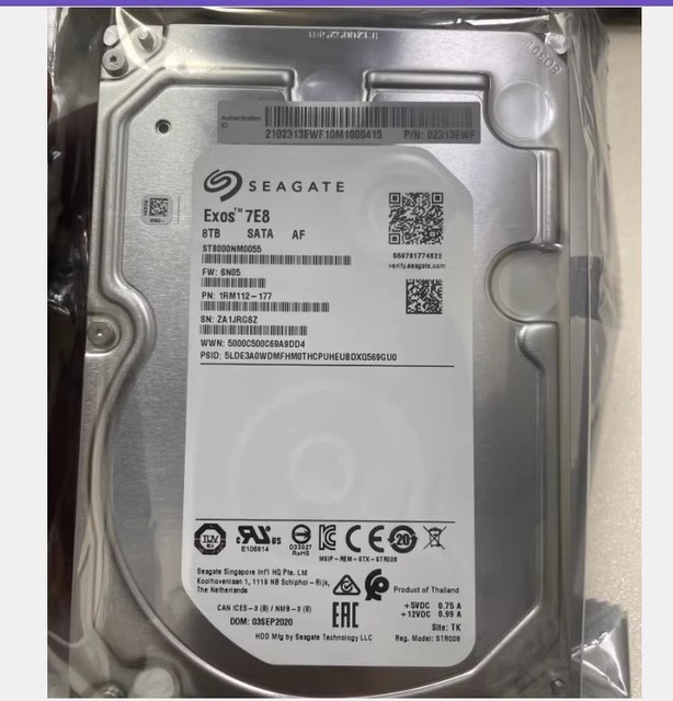 Original New 8TB Hard Drive SATA 6Gb/s 3.5inch HDD ST8000NM0055