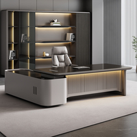 Escritorio de Oficina Moderno de 2 m, Mesa de Oficina, Escritorio Ejecutivo, Mesa de Computadora para Oficina, Muebles de Oficina, Mesa de Computadora, Escritorio de Oficina para Trabajadores