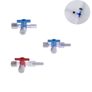 วาล์วหยุดสองทางแบบล็อคแบบลูเออร์สำหรับใช้ในโรงพยาบาลและคลินิก พร้อมข้อต่อแบบล็อคแบบลูเออร์แบบหมุนได้ - Product Image 6