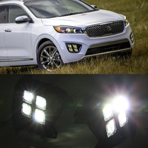 Vente directe d'usine Led feux diurnes Drl pour <span class=keywords><strong>Kia</strong></span> <span class=keywords><strong>Sorento</strong></span> 2016 2017 <span class=keywords><strong>2018</strong></span> Kit antibrouillard - Product Image 5