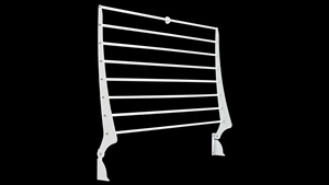 Stendibiancheria retrattile in metallo SOYOUNG sopra la <span class=keywords><strong>porta</strong></span> portasciugamani in tessuto per il bagno - Product Image 4