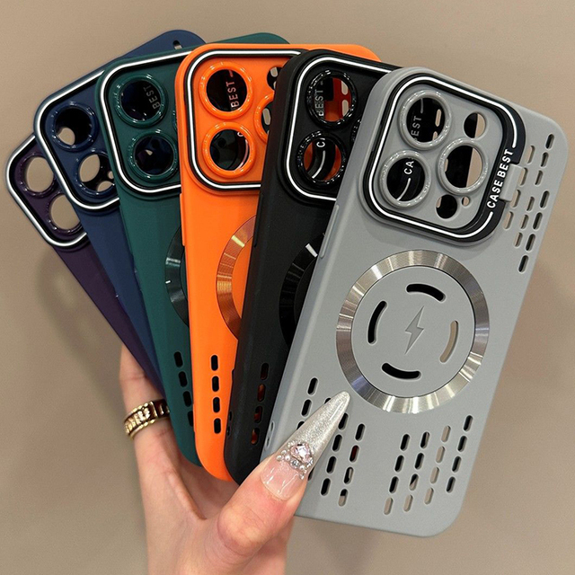 Best Protector Rugged Heat Dissipation Wireless Charge Shockproof TPU+PC Mobile Phone Cases for 16 Perfect Cut-Out Camera Bumper