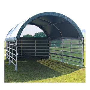 Antil-UV y alto rasgado ganado cabra ganado lona tienda al aire libre tela Estructura de construcción Animal caballo ganado refugios - Product Image 1