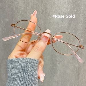 Lunettes haut de gamme ultra-légères en titane à monture intégrale, petite monture, pour myopes, unisexe, ovales classiques, solides, vente en gros <span class=keywords><strong>Wuchang</strong></span> - Product Image 2