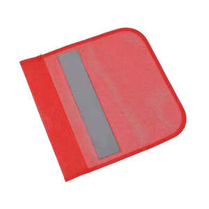 Флажок безопасности для грузовиков и прицепов увеличенного размера из оранжевой сетчатой ткани на заказ с отражающей лентой - Product Image 2