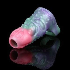 YOCY Open Ended Tentacle Sleeve Penis Cover Cock <b>Ring</b> Sleeve Delay Ejaculation Cock Sheath Condom Dick Cover for <b>Couples</b> Sex Toy - Product Image 6