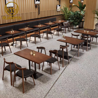 Vente en gros d'usine, tables et chaises de salle à manger en bois massif, canapés en cuir PU, fauteuils à bras, ensembles de meubles commerciaux modernes