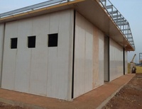 Villa préfabriquée en dôme hors réseau au Pakistan avec terrasse Maisons préfabriquées en acier pour salon ou abri d'auto
