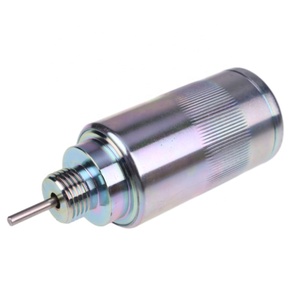 Solénoïde d'arrêt 12V 72350GT <span class=keywords><strong>72350</strong></span> pour 104-22 403D-11, Composant de rechange de contrôle de carburant pour nacelle élévatrice Genie GS-2668 - Product Image 2