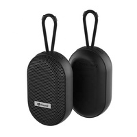 Altavoz Portátil para Exteriores T6 IPX4 Resistente al Agua, Multifuncional y Profesional con BT5.1, Batería de 1800 mAh y Salida de 8 W