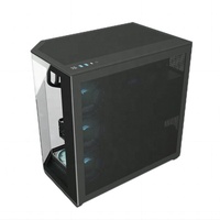 JNP Panorama Sea View Factory ATX PC Power Supply Casing Komputer Gaming Argb Sistem Pendingin Air CPU Kipas untuk PC