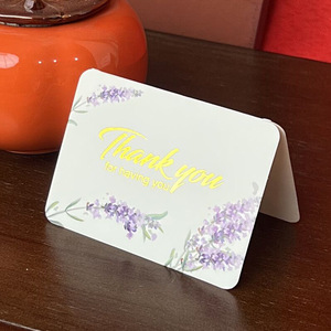 Cartes de remerciement de luxe pour l'entretien des bijoux, imprimées sur papier, pour petites entreprises – Fournisseur direct usine - Product Image 6