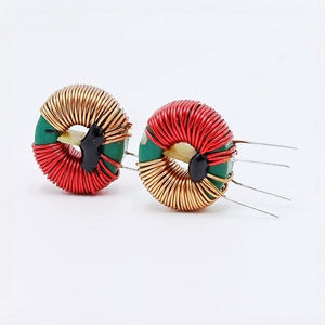 Common-mode inductor 12*6*4 - 10mH 2A plug-in ring inductor power DC magnetic ring inductor coil - Product Image 4